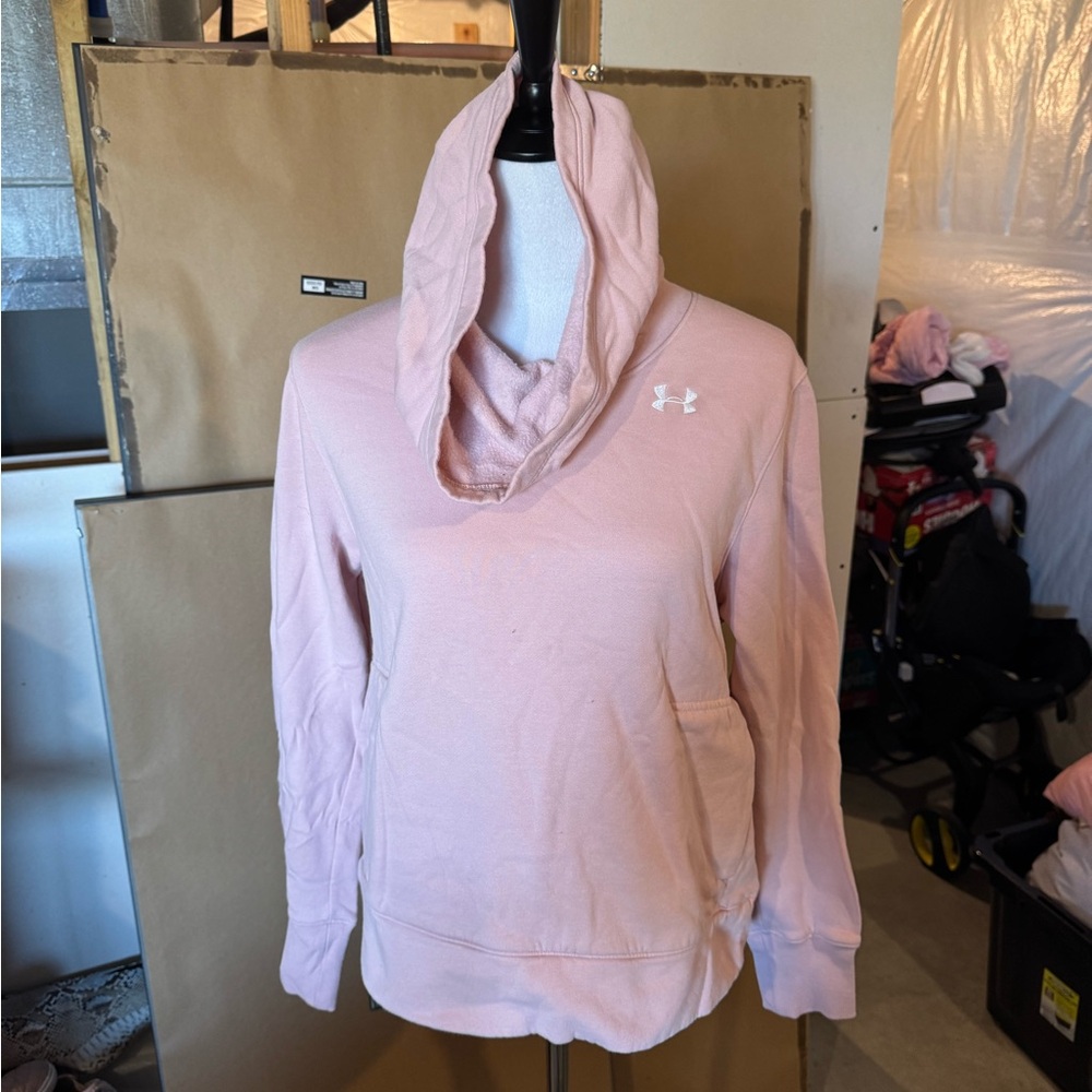 Under Armour Light Pink Pullover Hoodie